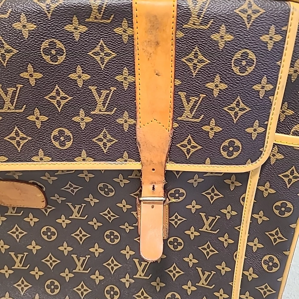 Louis Vuitton Monogram Canvas Big Suitcase - Brown Vintage